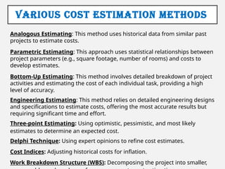 Estimate Methods 10800723028 Economics cost & estimation method.pptx