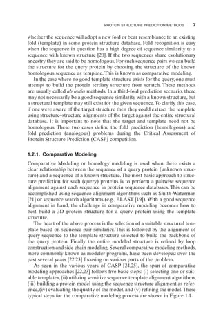 Introduction To Protein Structure Prediction Methods And Algorithms ...