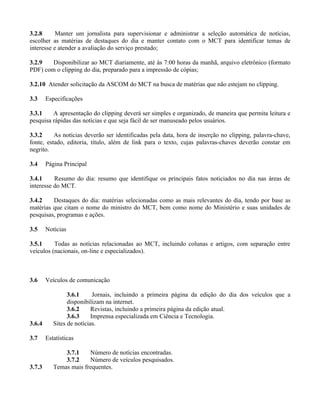 SolicitaçãoClipping