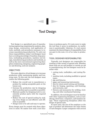 Fundamentals of tool design 5th Ed 5th ed Edition Spitler | PDF