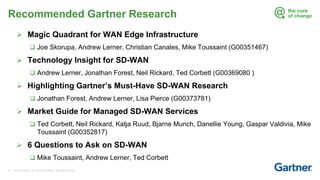 Why SDWAN as it Moves to Mainstream Adoption? PPT