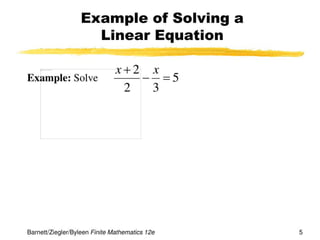 math functions graph examples linear equations | PPT image.