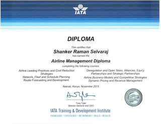 Airline Management Diploma
