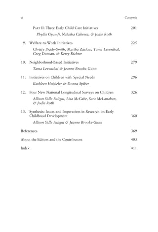 Early Child Development In The 21st Century Profiles Of Current ...