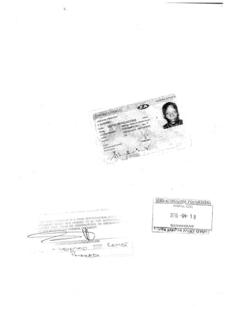 my id n divers licence