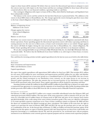 tjx Annual Reports2001