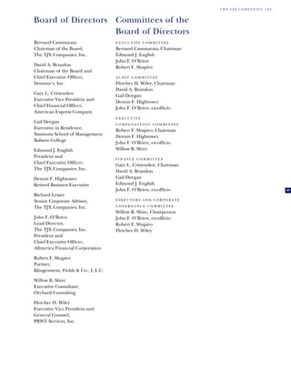 tjx Annual Reports2001