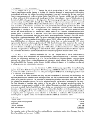 tjx Annual Reports1998