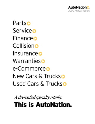 2000annualreport auto nation