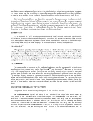 2000annualreport auto nation