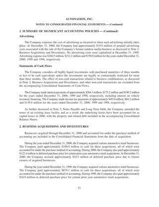 2000annualreport auto nation