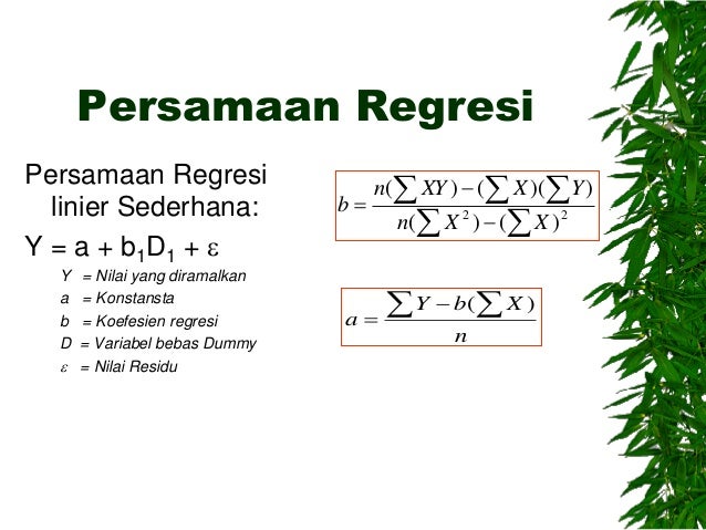 Contoh Soal Korelasi Dan Regresi