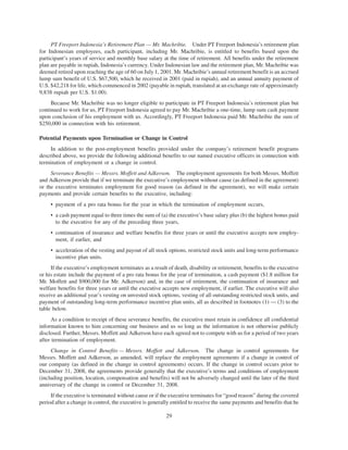 freeport-mcmoran copper& gold Proxy Statement 2007