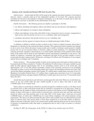 freeport-mcmoran copper& gold Proxy Statement 2007