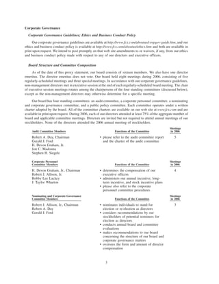 freeport-mcmoran copper& gold Proxy Statement 2007