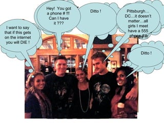 BRES-108 has DC…ithave a
                       Hey! You got
                        Ladies,
                      This is the
                               Ditto !
                               My life
                     I want to say
                       a phone # !!!
                       Greatest
                                             I
                                         Pittsburgh…
                                         412-555-1212
                                               phone
                                                doesn’t
                               reached a
                      that if II DIE
                        Can have         412-555-1212
                    Inaugural Mullet Day 412-555-1212
                      Moment of
                      NOW ???  new LOW !
                           it I DIE
                       my Life !!!
                                          matter…allnot
                                          #...better
                                         try one of my
                                         girls I meet
 I want to say          HAPPY !               412-555-1212
that if this has                              have a 555
                                               moustache
   My life gets
on reached a
    the internet                               phone # !!!
                                                 lines !
 you will DIE ! !
   new LOW
                                                 My life has
                                                   Ditto !
                                                 reached a
                                                 new LOW !
 