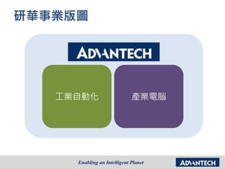 研華事業版圖
工業自動化 產業電腦
 