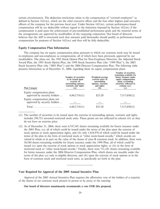 freeport-mcmoran copper& gold Proxy Statement 2005