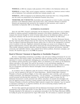 freeport-mcmoran copper& gold Proxy Statement 2005