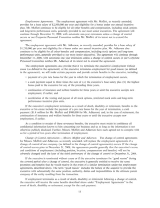 freeport-mcmoran copper& gold Proxy Statement 2004