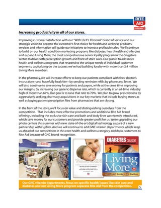 rite aid 2008 Shareholder Letter 