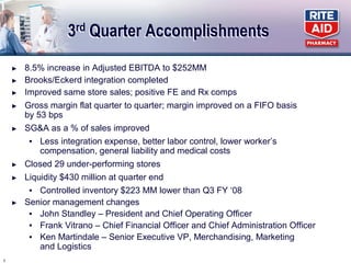 rite aid GoldmanSachs Conf