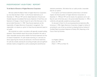 direc tv group Annual Reports 1998