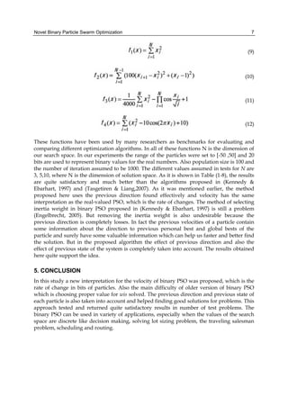 Particle Swarm Optimization Aleksandar Lazinica Editor | PDF