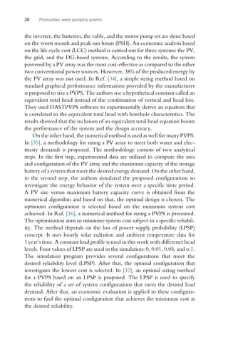 Photovoltaic Water Pumping Systems Concept Design And Methods Of ...