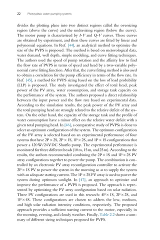 Photovoltaic Water Pumping Systems Concept Design And Methods Of ...