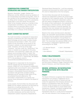 weyerhaeuser 2008Proxy.