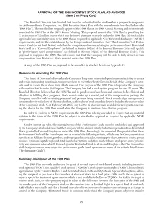 anheuser-busch A-BProxy2005