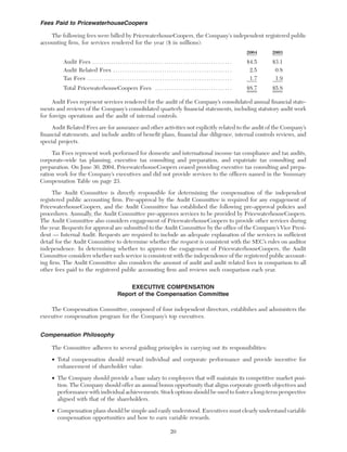 anheuser-busch A-BProxy2005