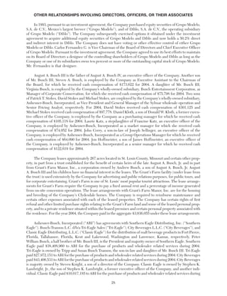 anheuser-busch A-BProxy2005