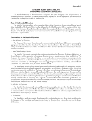 anheuser-busch A-BProxy2005