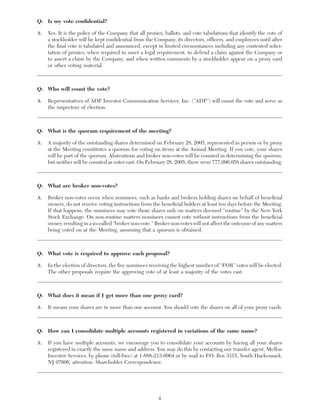 anheuser-busch A-BProxy2005