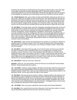 nike Q209EarningsTranscript