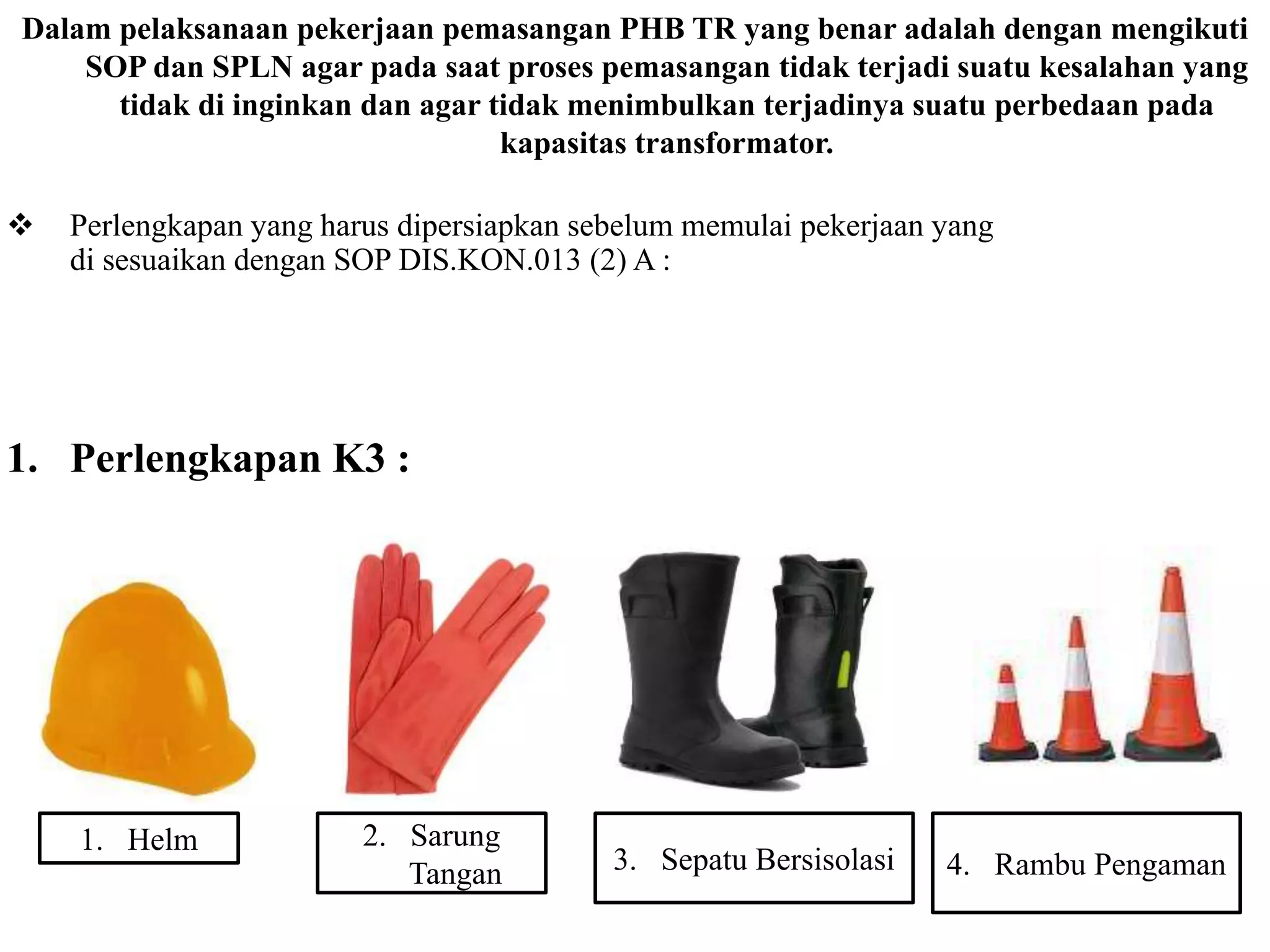 Spln Rambu pemasangan-perangkat-hubung-bagi-tegangan-rendah | PPTX