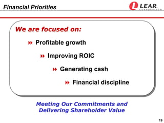  LEAR 2004 detroitautoconference