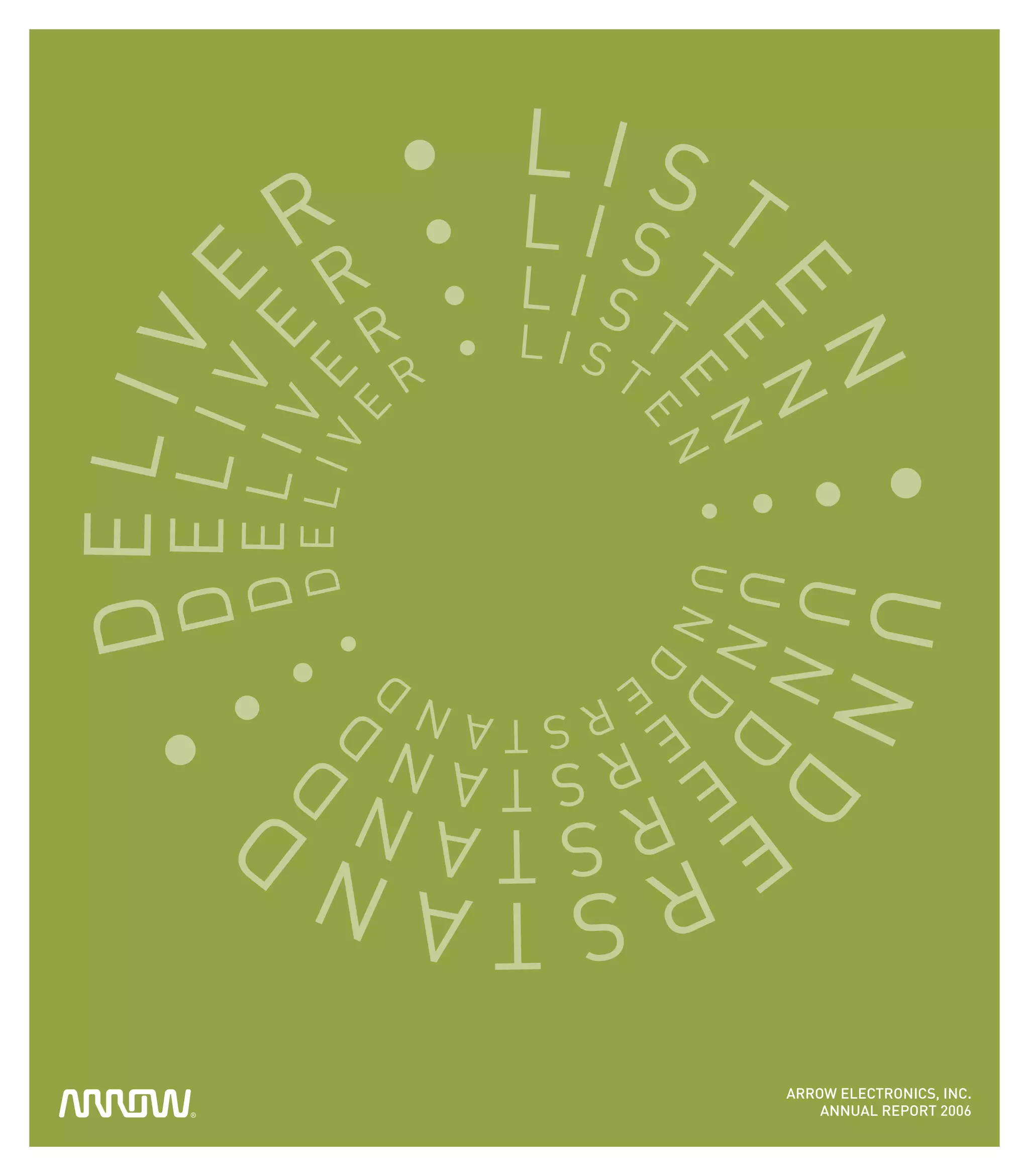 arrow electronics annual reports 2006 PDF
