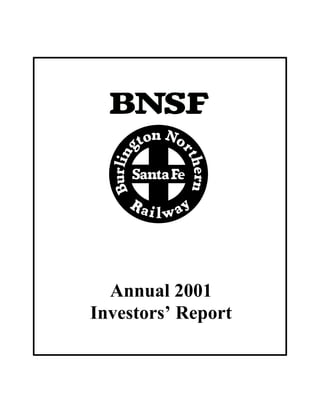 Annual 2001
Investors’ Report
 