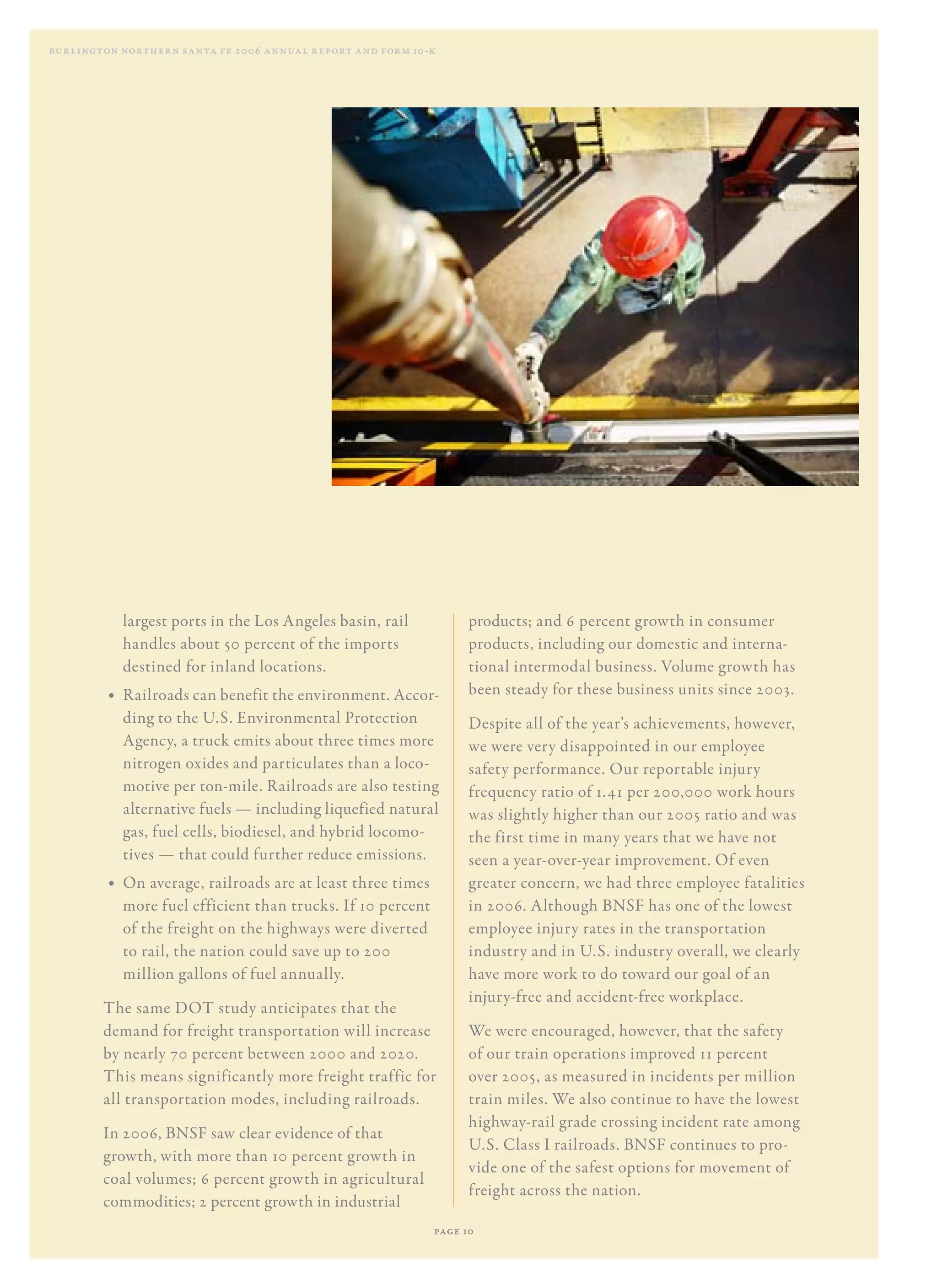 BNSF 2006 annrpt