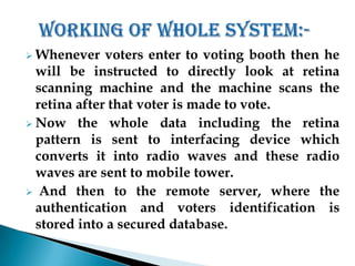 Global Wireless e voting | PPTX
