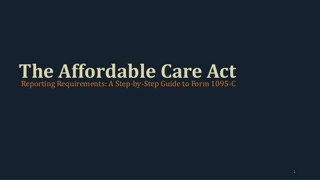 1095 C Reporting Requirements A Step By Step Guide 1095 C Reporting Requirements A Step By Step Guide