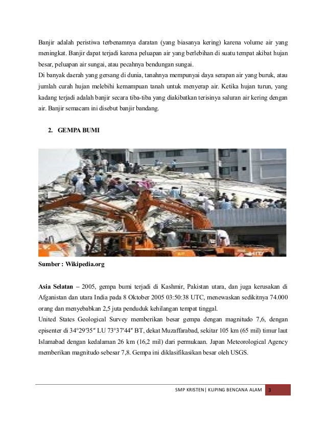 Download kliping bencana alam pdf