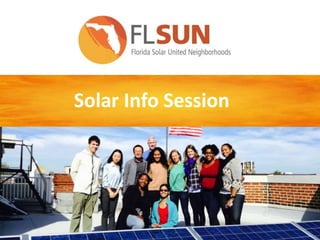 Solar Info Session
 