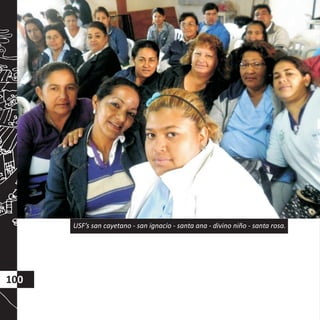 100
USF’s san cayetano - san ignacio - santa ana - divino niño - santa rosa.
 