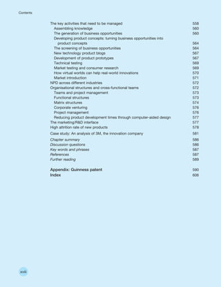 (eBook PDF) Innovation Management and New Product Development 5th | PDF