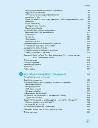 (eBook PDF) Innovation Management and New Product Development 5th | PDF