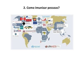 2. Como imunizar pessoas?
 